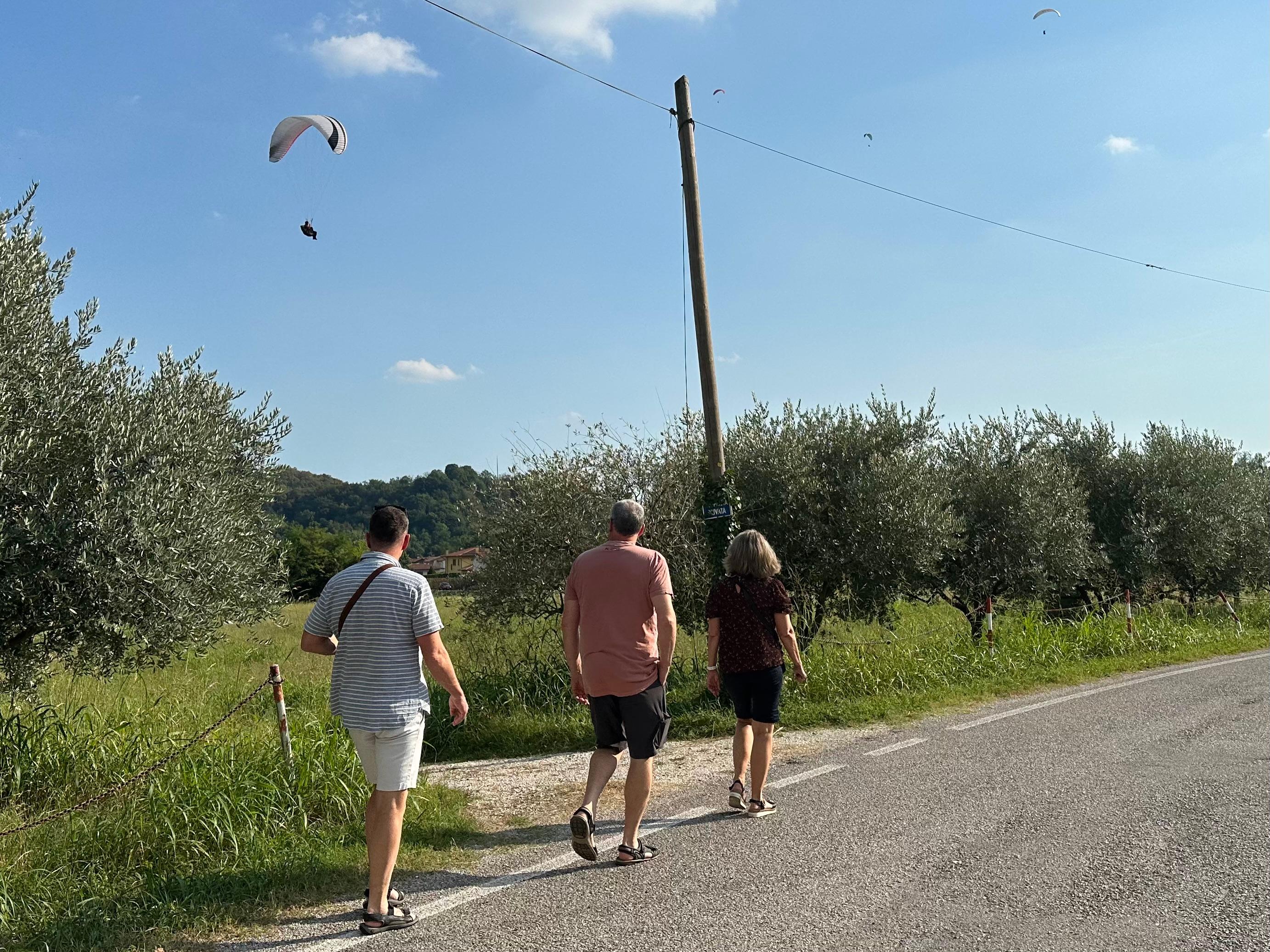 2 min fra landing for hanggliding og paragliding