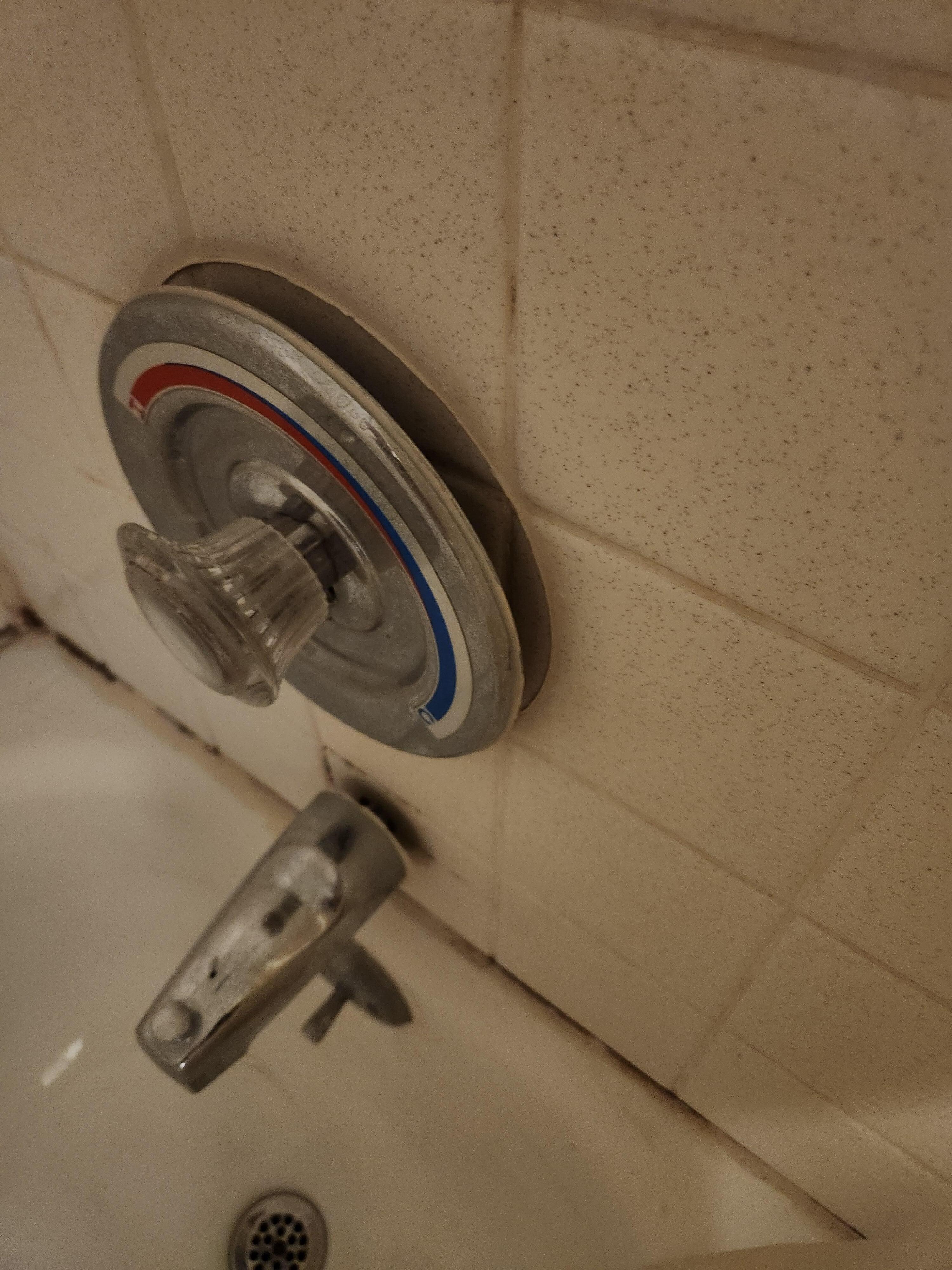 Faucet falling out of the wall