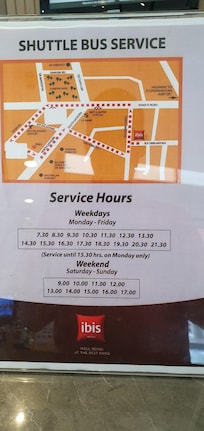 GRATIS Shuttle-Service vom Hotel zur MRT (Lumpini) und BTS (Sala Daeng)