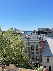 View from balcony .. flooded in the morning sun