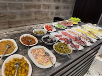 traditional turkish breakfast served in hotel