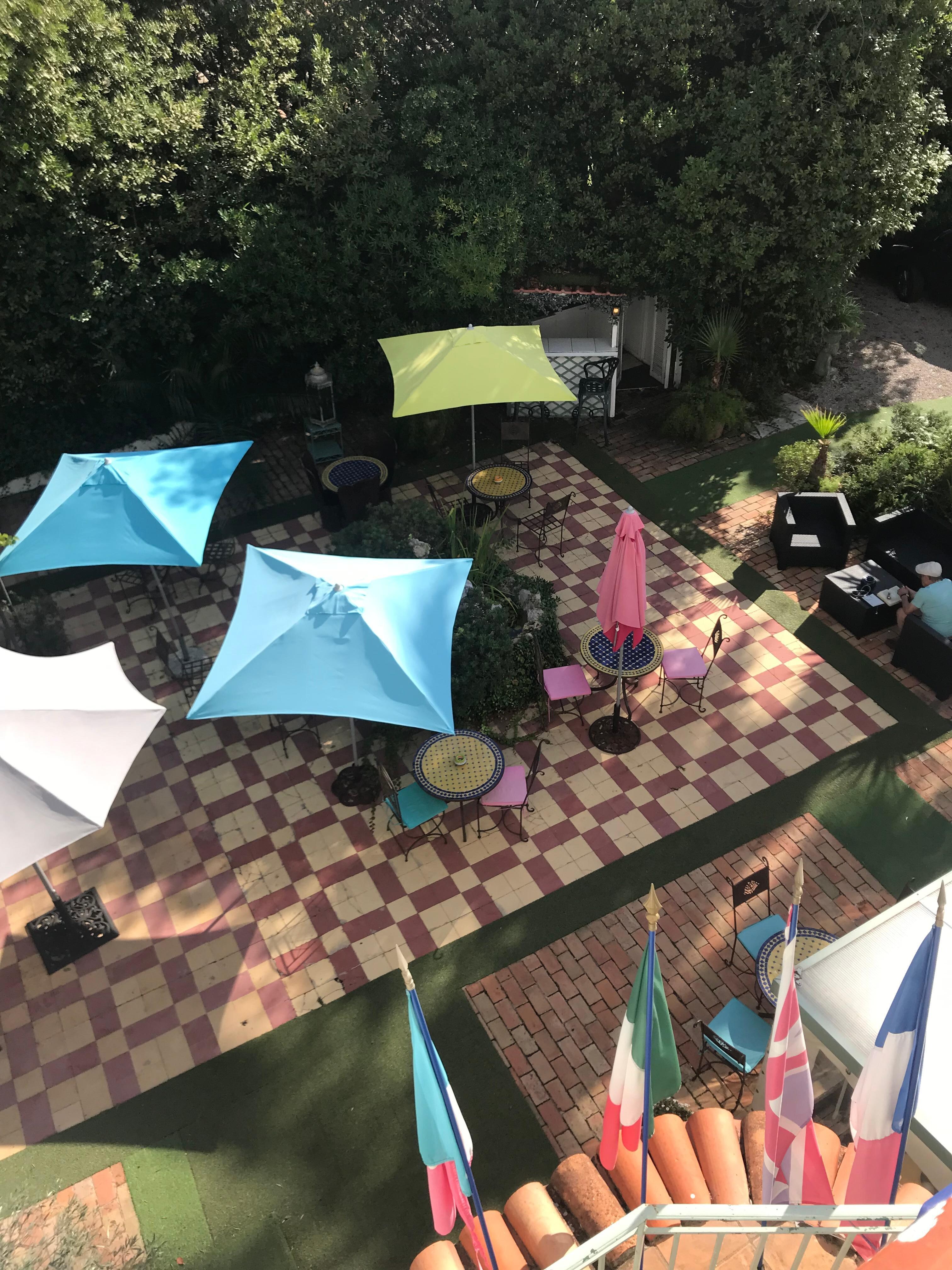 Utsikt från vår balkong