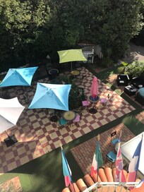 Utsikt från vår balkong