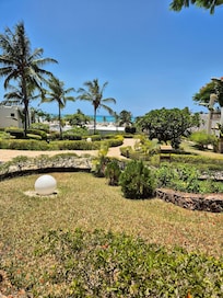 Hotel garden