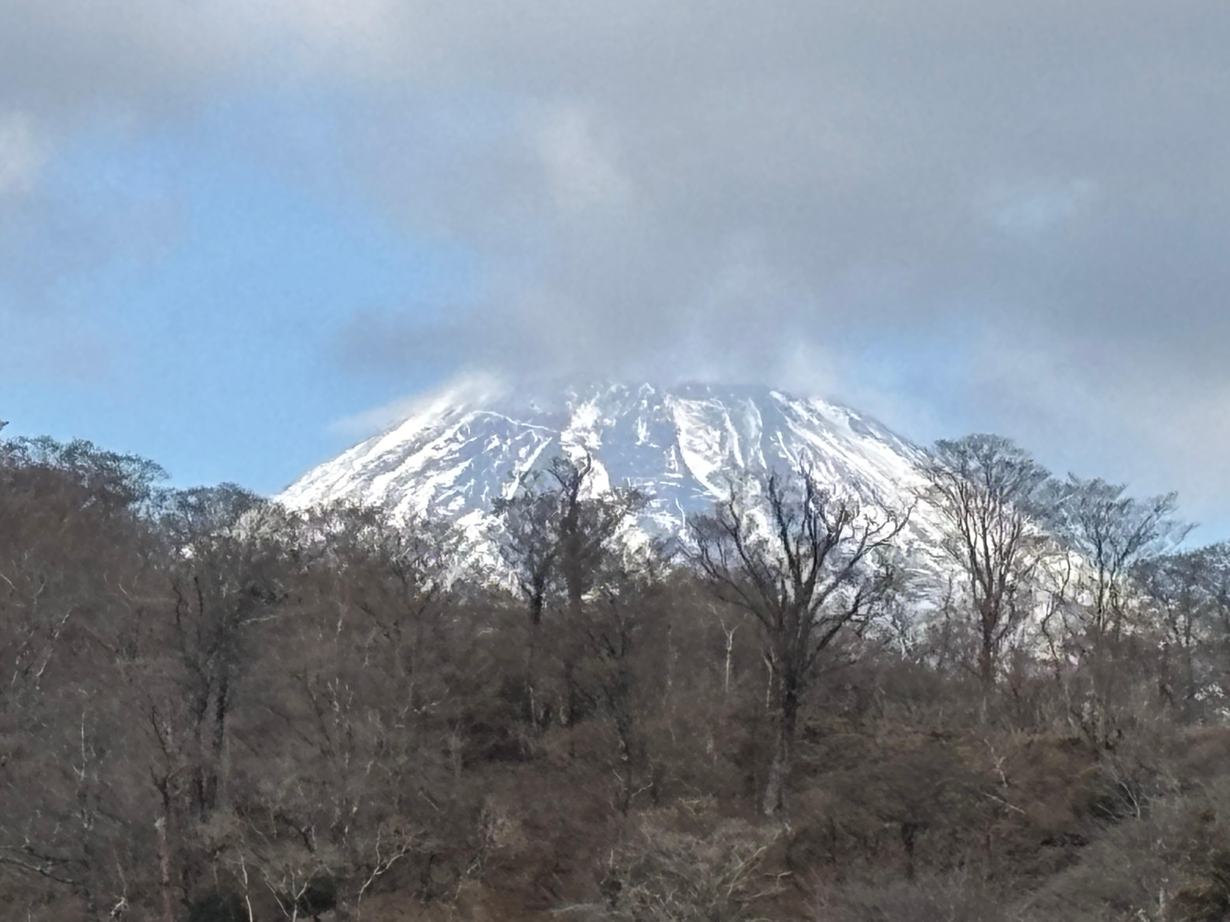 富士山が何とか見れた