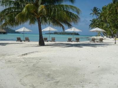The quiet beach