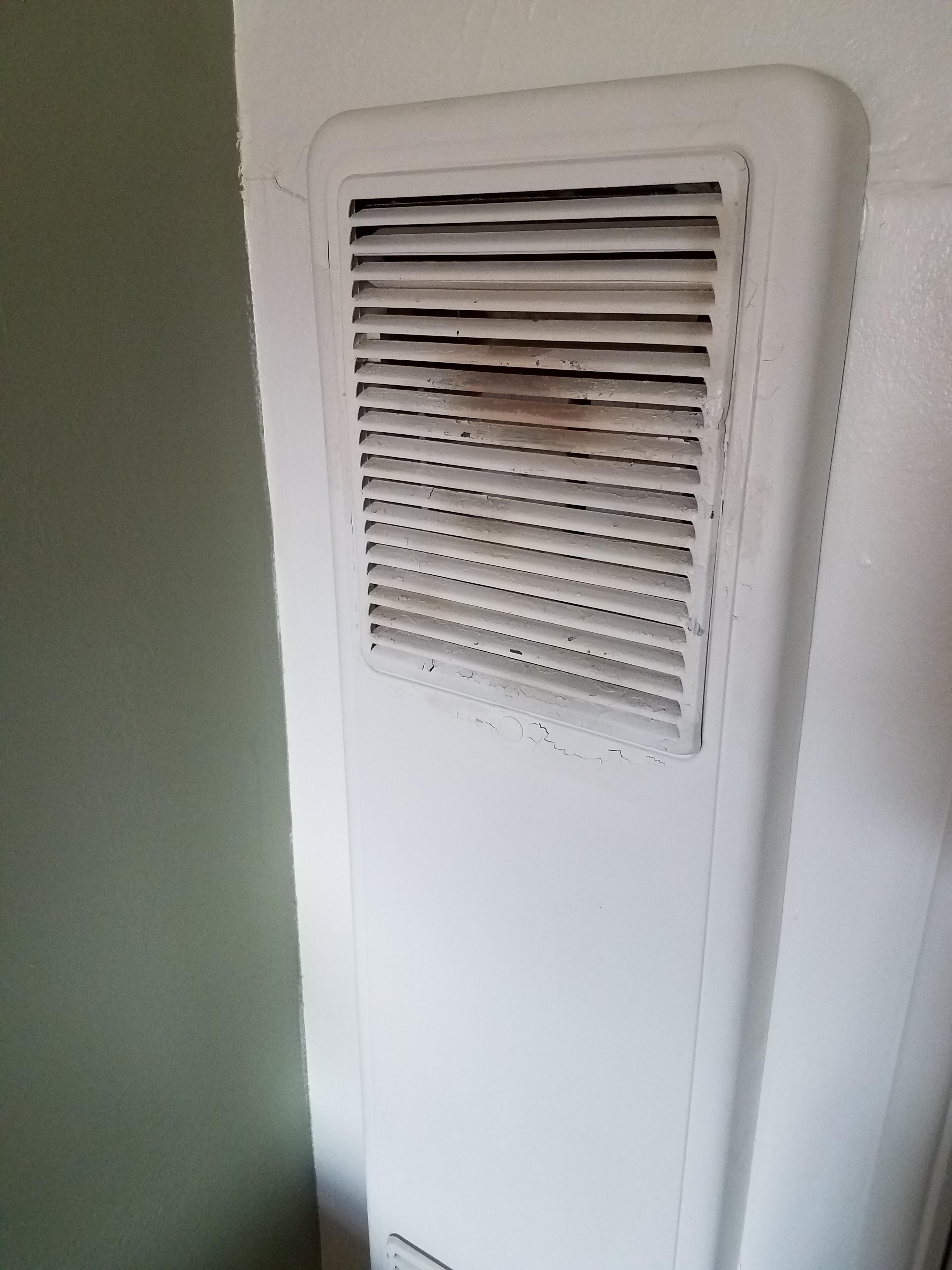 Dirty furnace wall unit
