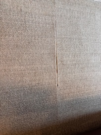 Threadbare carpet