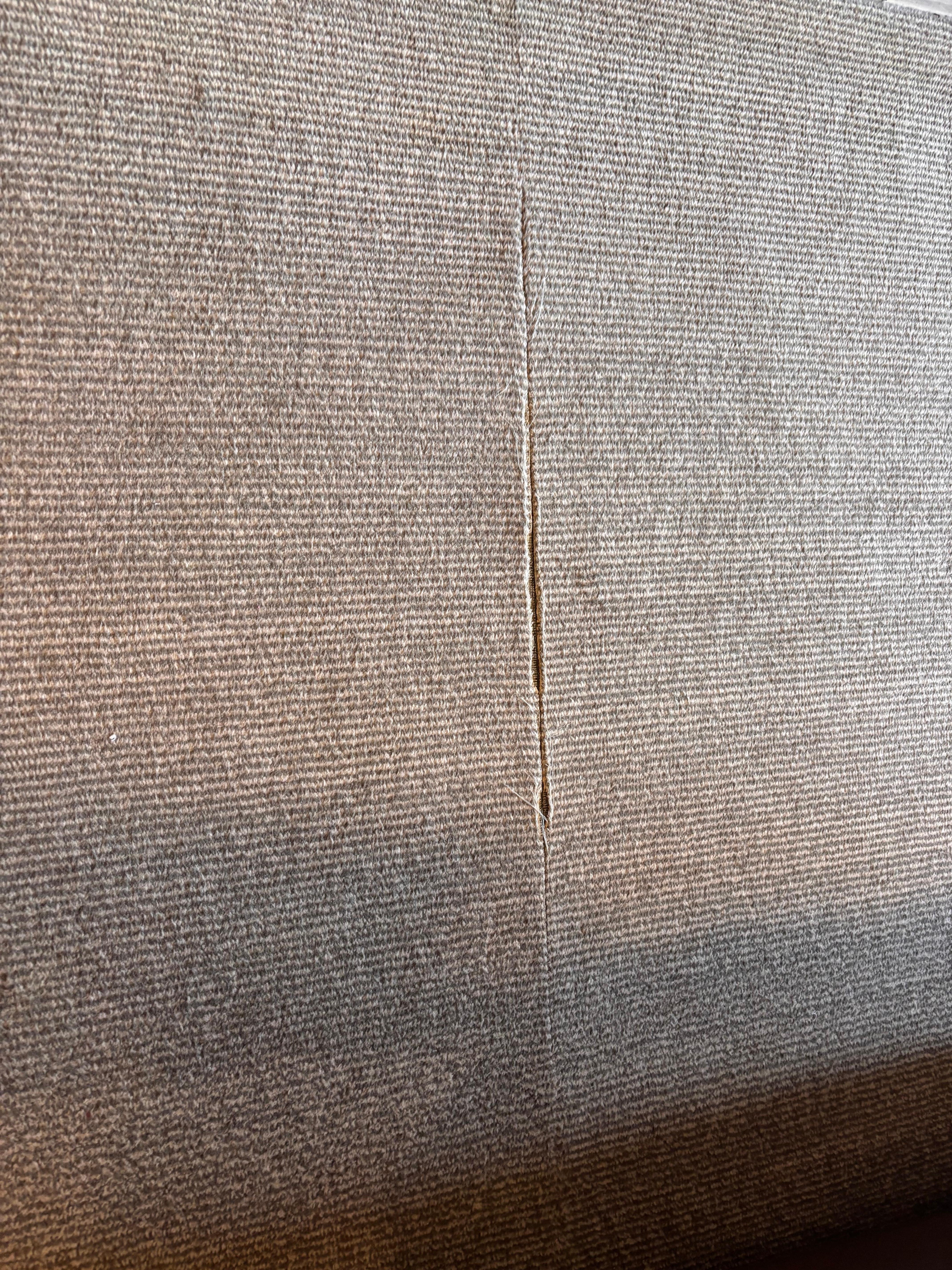 Threadbare carpet
