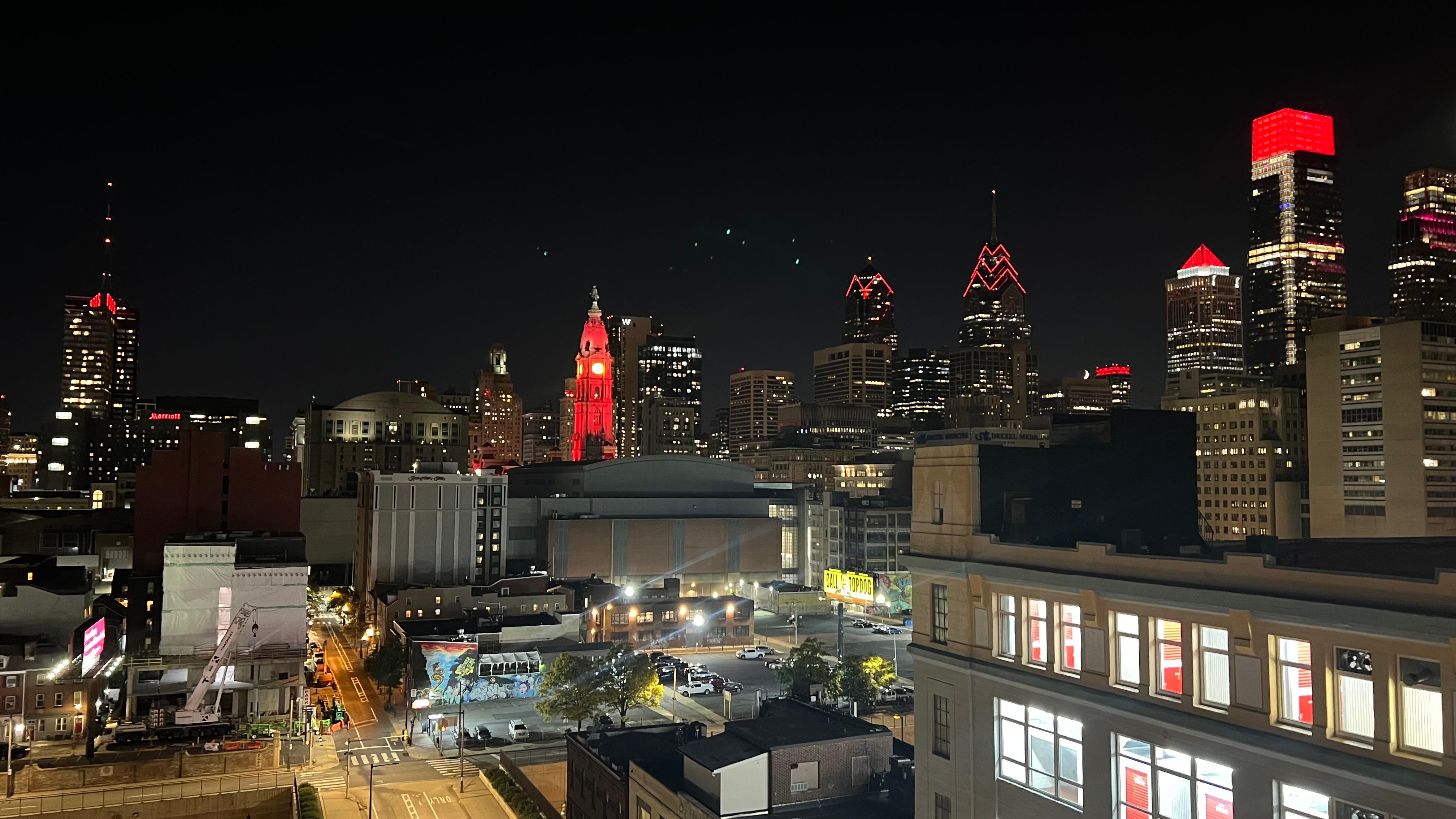 View from the rooftop