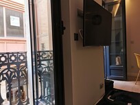 To franske balkonger.