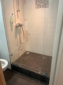 No hay puerta de
Mampara