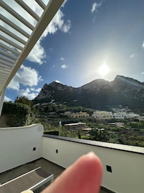 View from our private terrace