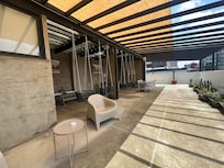 Waiting area while washing