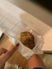 Food left in fridge, so it had not been clean