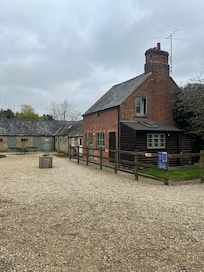 Cottage- 2 upstairs rooms, one large downstairs and a new 2nd downstairs with small garden