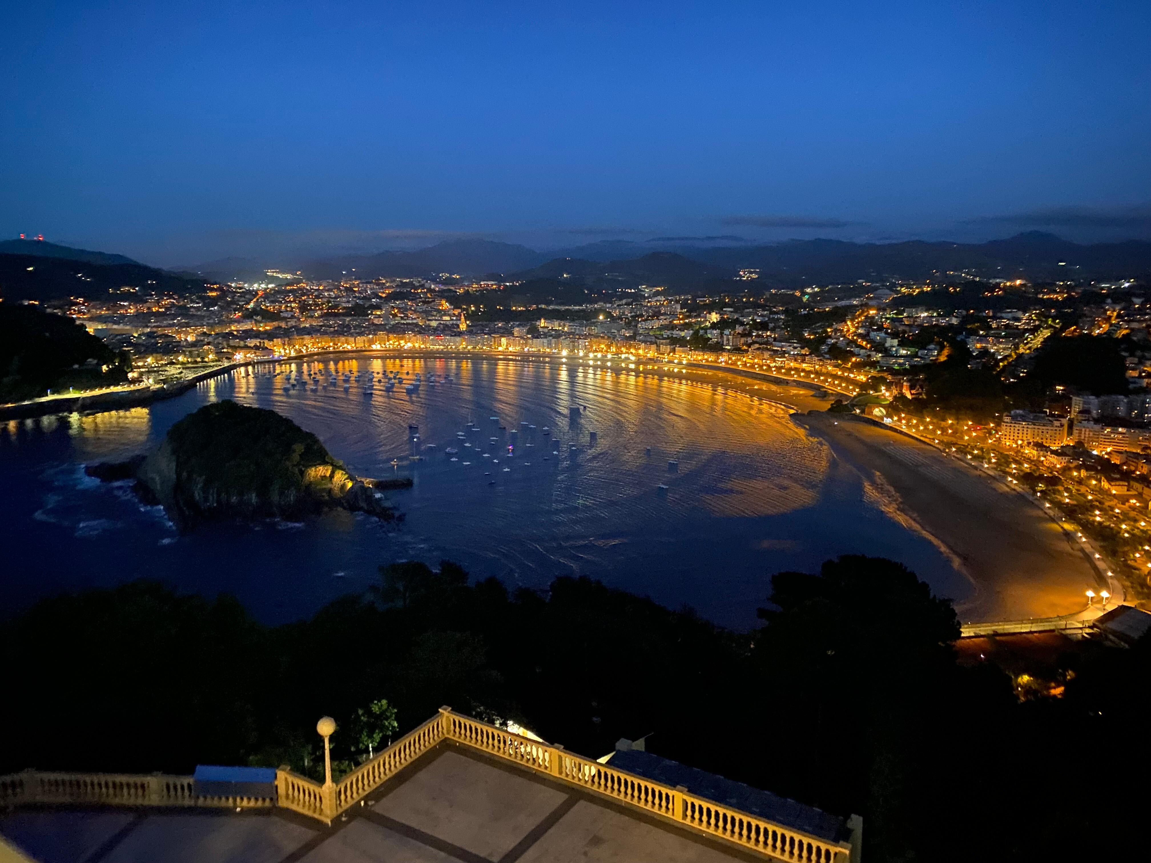 Utsikt fra balkongen