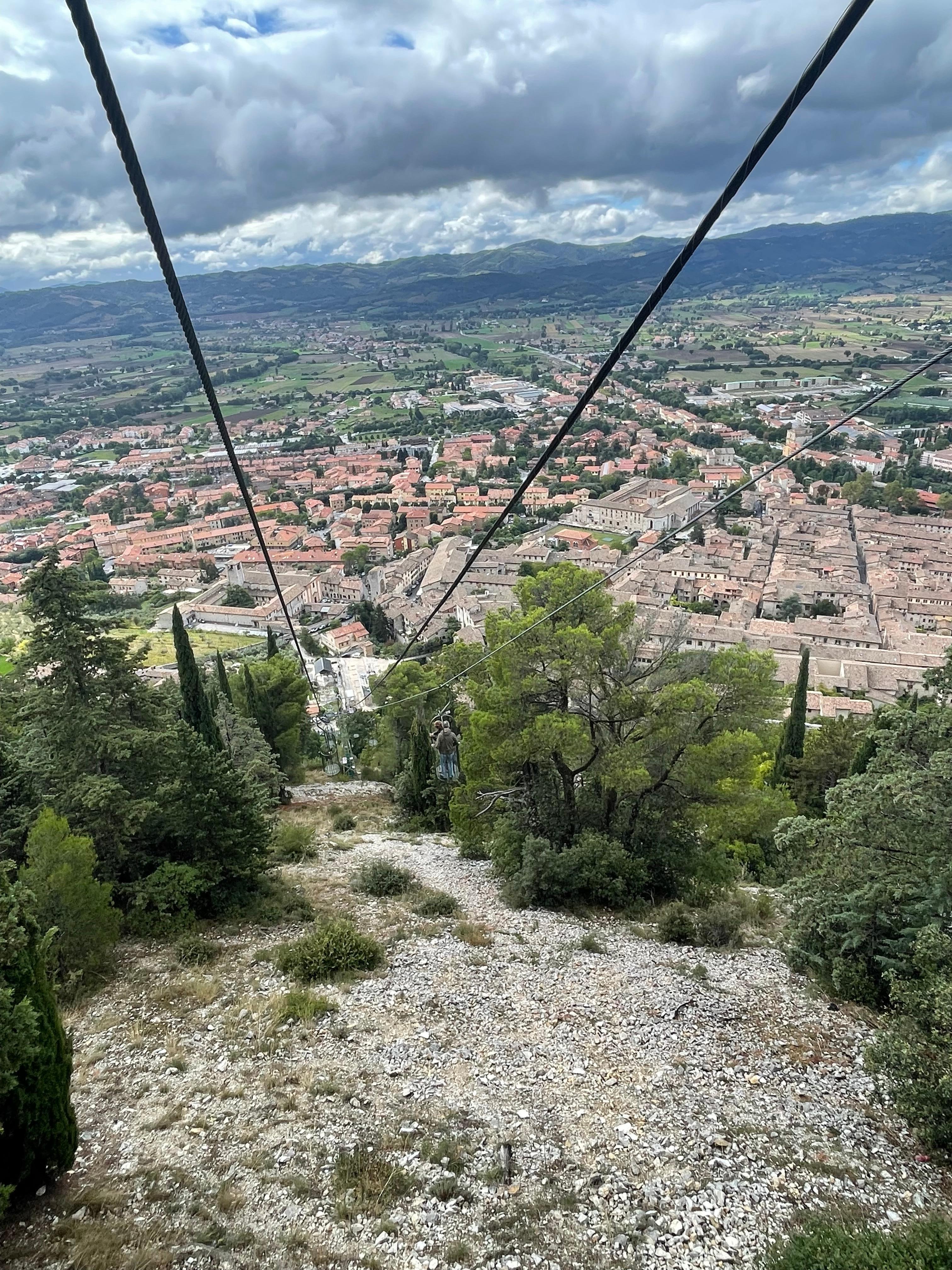 View from cable car