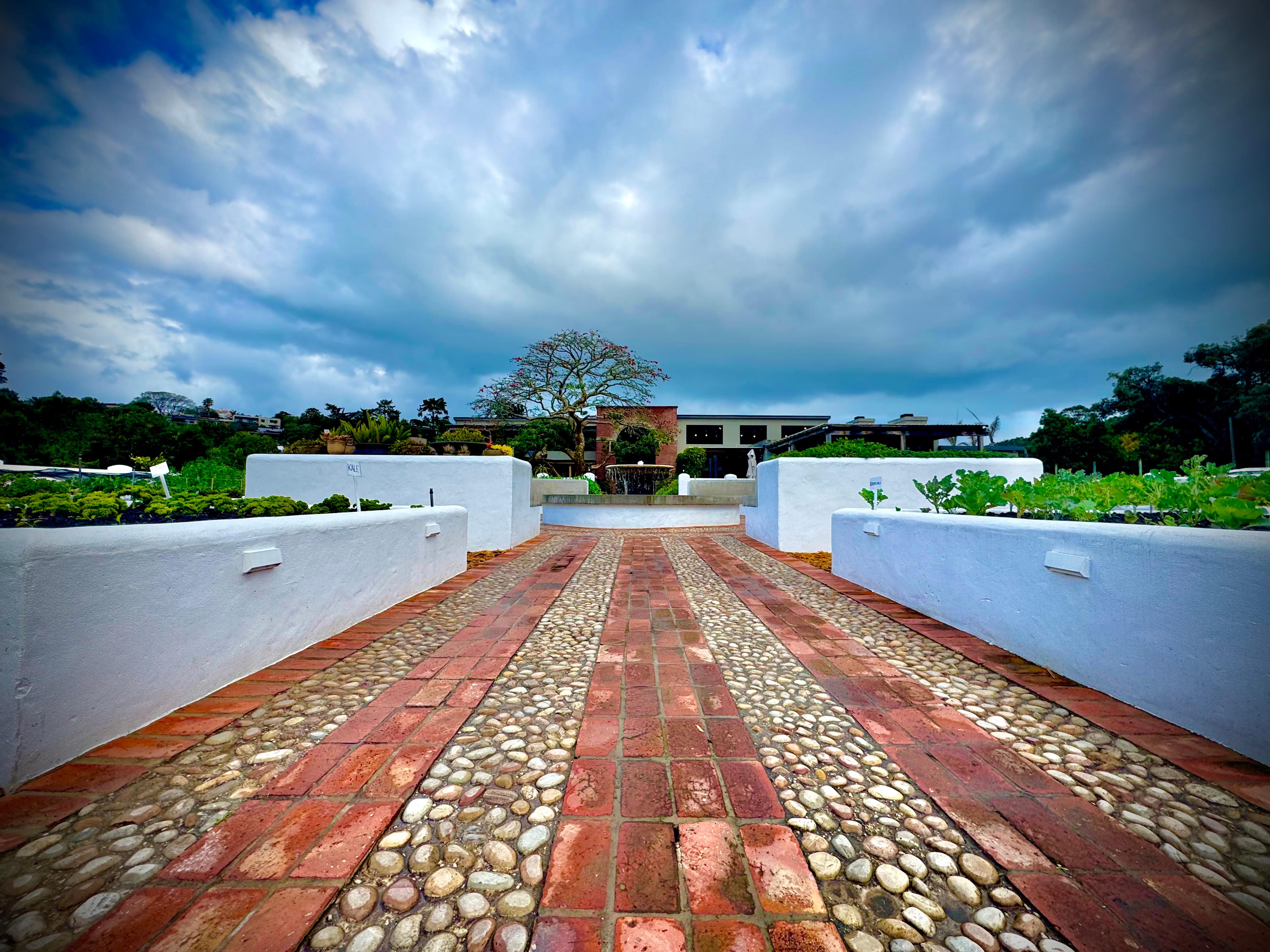 Moody skies above a welcoming Barringtons