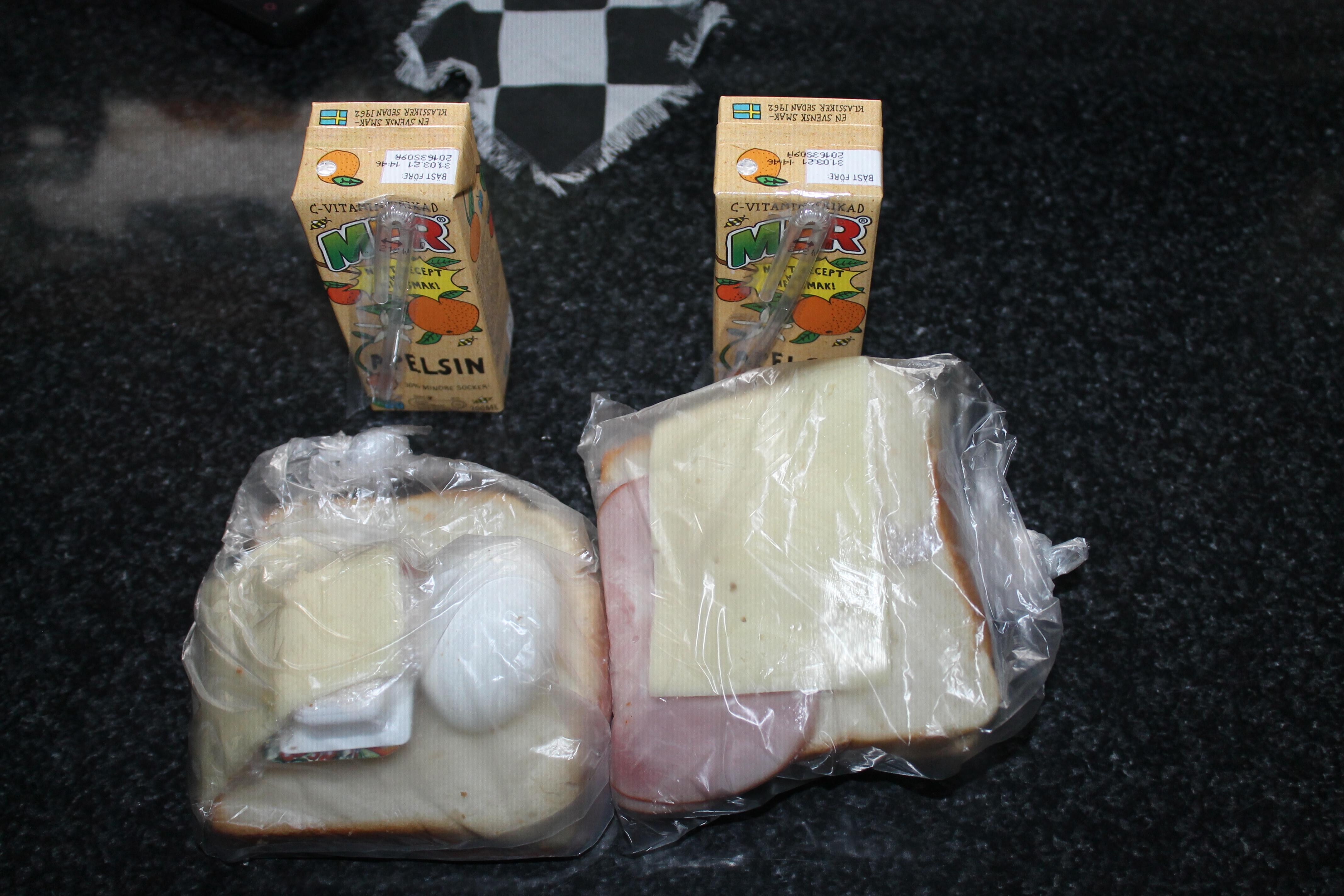 Det här var vad man fick till frukost