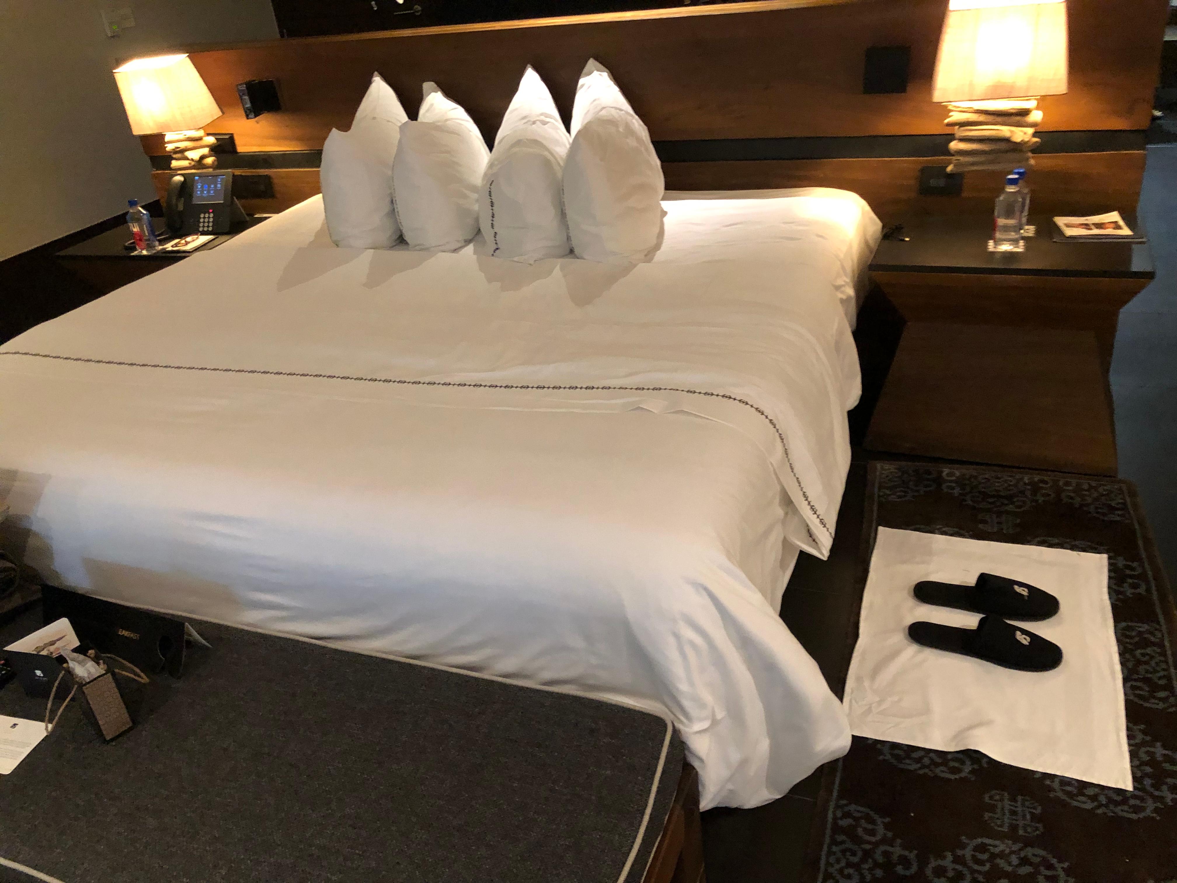 Turn down service nightly. 