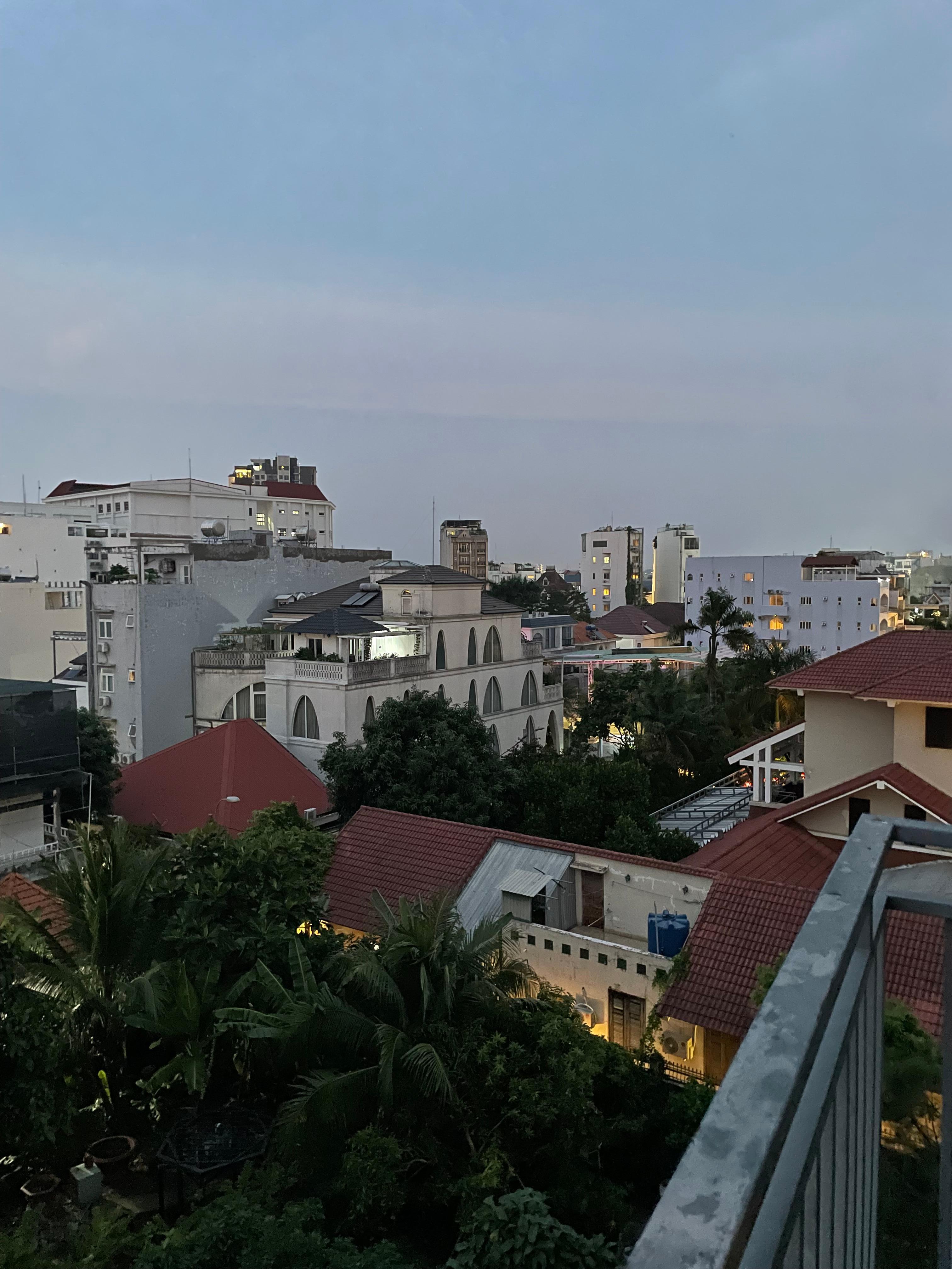 View from balcony