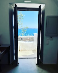 Living room door view