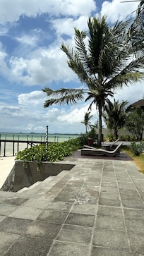 View from pool