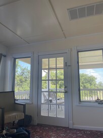 View from the sunroom