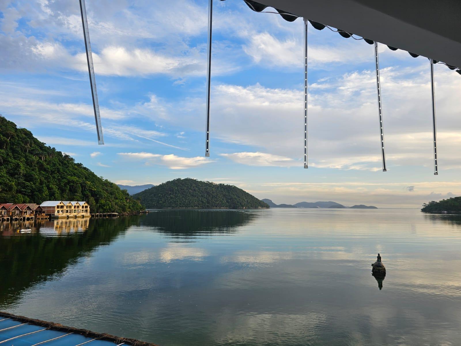 Vista da varanda do quarto 