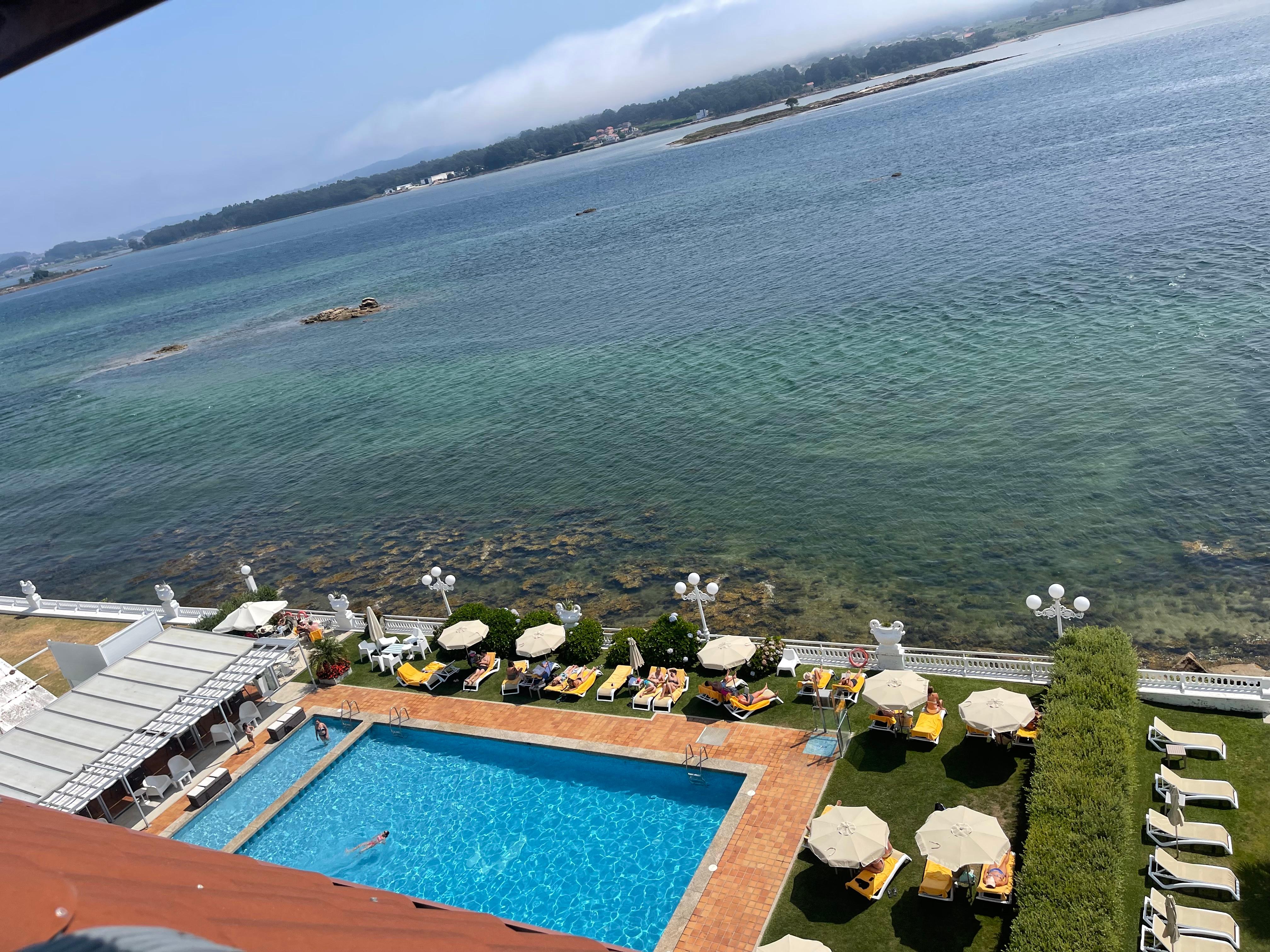 View of pool from room 