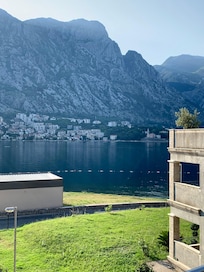 Blick vom Balkon