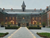 Front of hotel