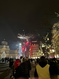 Town square New Years