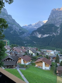 Udsigt fra terrassen