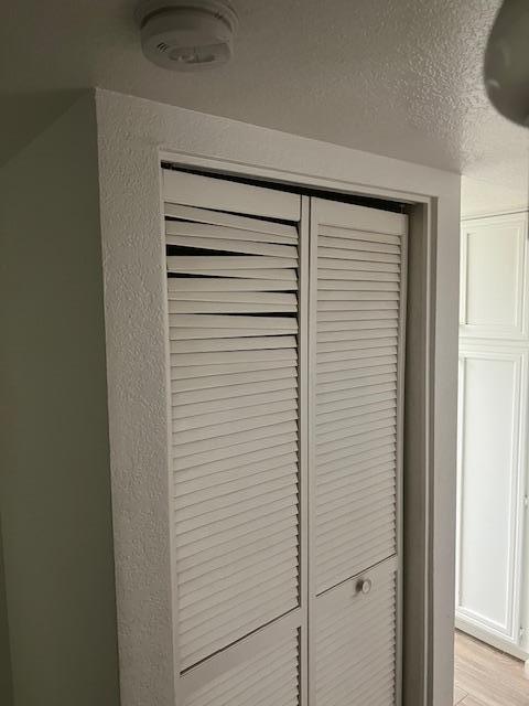 closet in bedroom