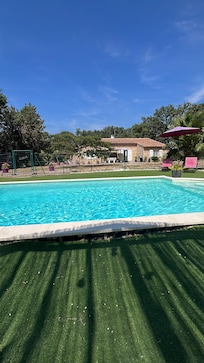 Vue de la piscine