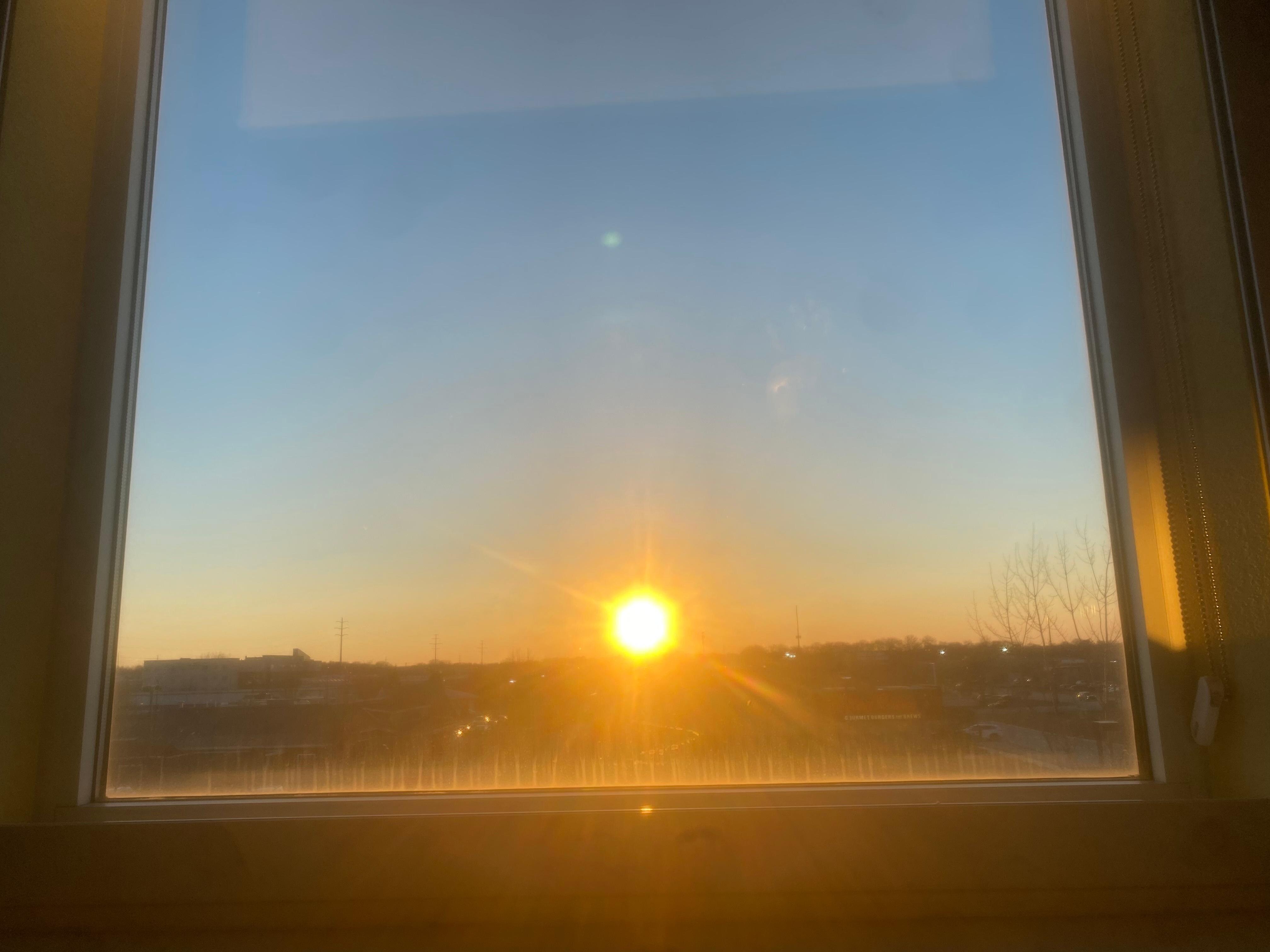 Nice sunset view 