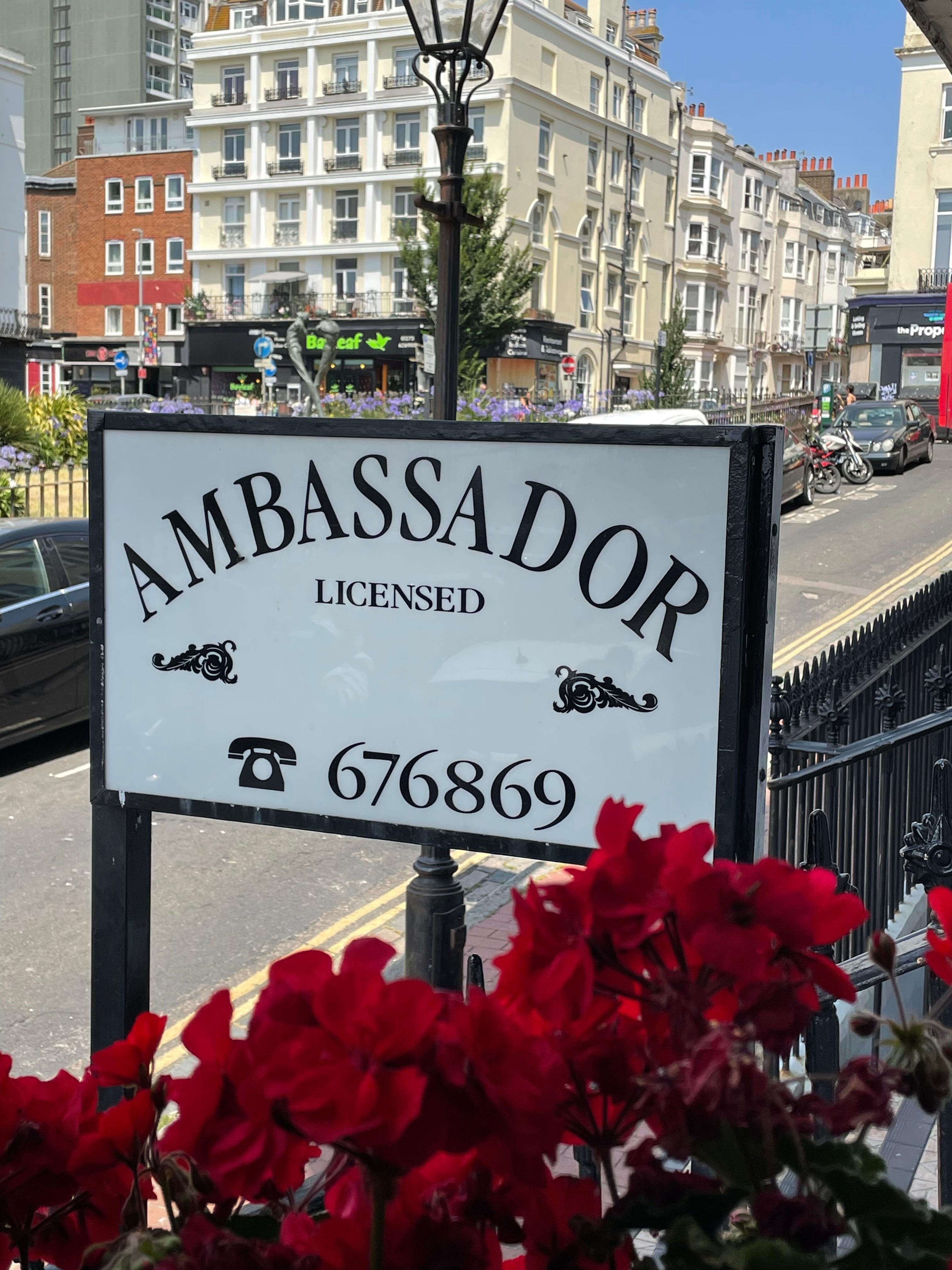 看板が分かり易い