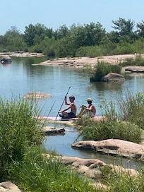Crossing the “cove”