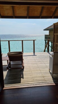 vue du balcon
