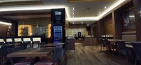 Hotel breakfast area