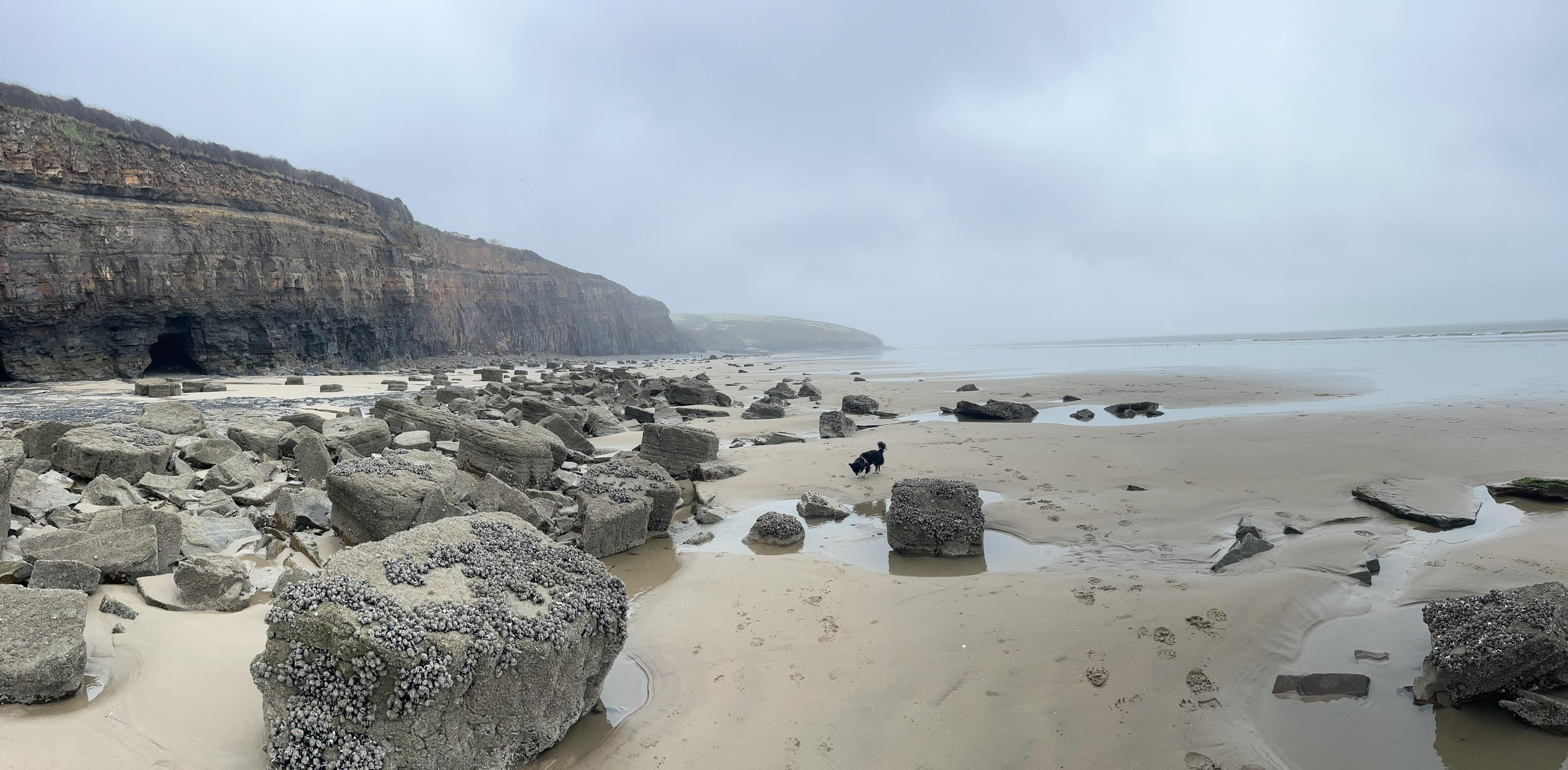 Amroth beach / cave