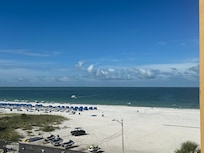Gulf side view from our balcony.