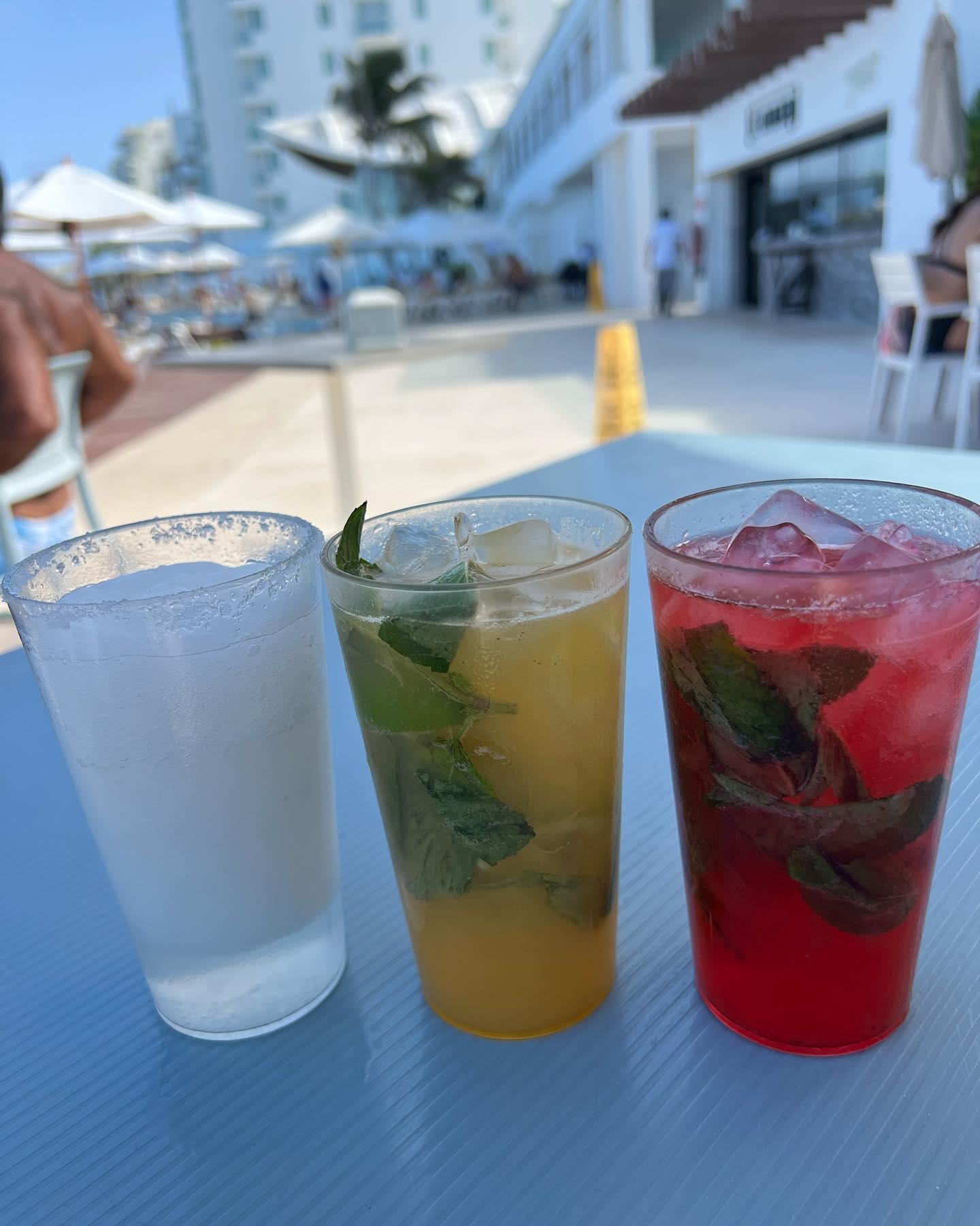 First drinks on arrival
