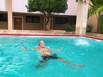 Piscina agradável!!!