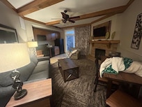 One bedroom villa from front door