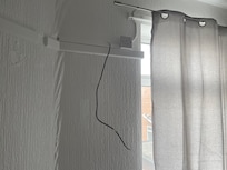 Wires hanging out the walls