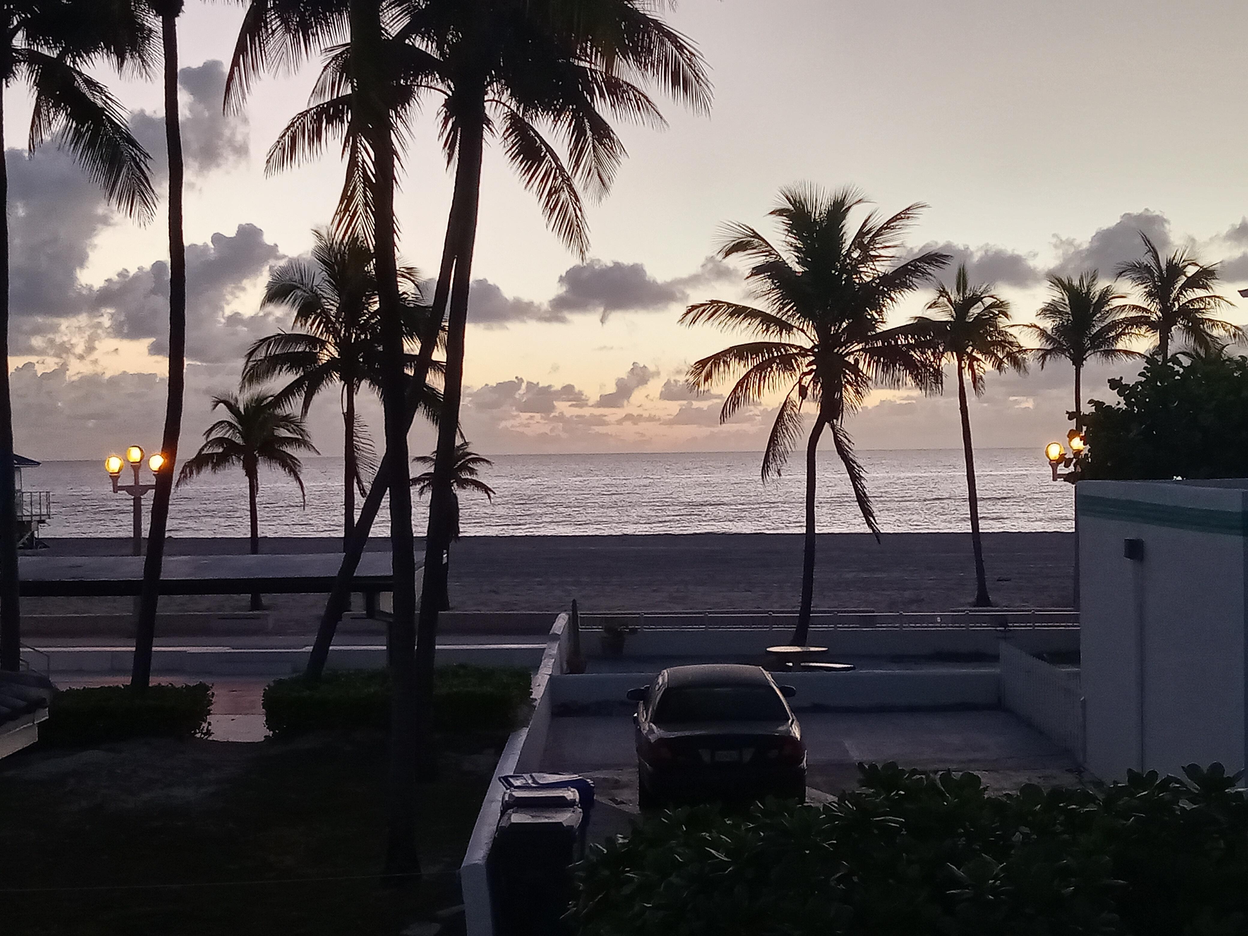 Ocean/Beach view from 2nd floor 