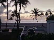 Ocean/Beach view from 2nd floor
